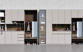 Mudroom And Entryway Storage Cabinet Ideas