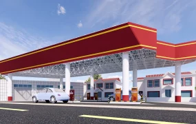 Small Gas Station