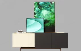 Living Room Accent Cabinet