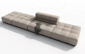 Modern Extra Long Sofa