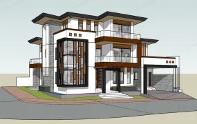3 Storey Residential House