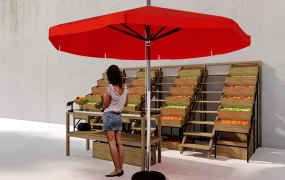 Outdoor Fruit Display Stand