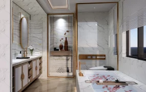 Mid Century Modern Bathroom