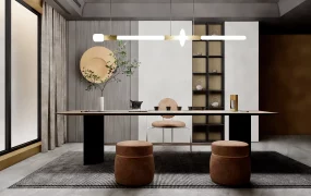 Modern Chinese Tea Room