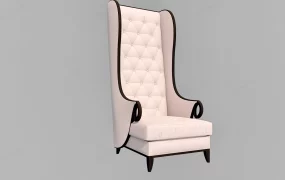 High Back Wing Chair