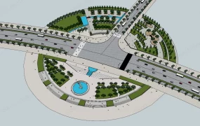 Roundabout Landscape Design