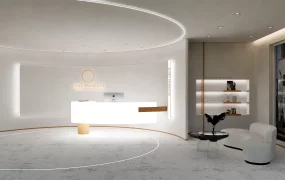 Beauty Salon Reception Desk