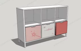 Toy Storage Cabinet