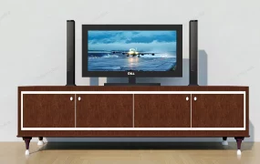 Retro TV Stand And Media Console