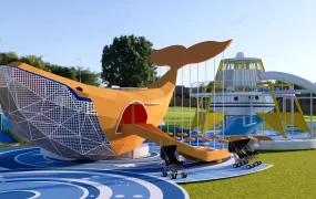 Ocean Theme Outdoor Playground