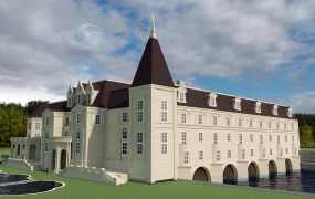 Rustic Hotel Exterior