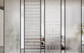 Reeded Glass Room Dividers Partitions