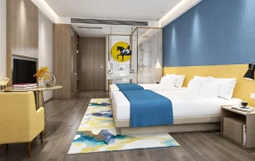 Modern Economy Hotel Twin Room Design