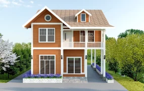 Red Brick Country House