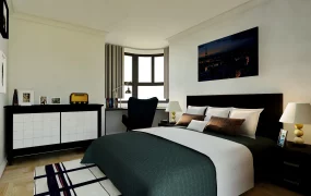 Small Bedroom With Desk