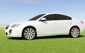 Opel Insignia Saloon SketchUp 3D Model