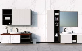 Modern Wall Mounted Bathroom Vanity Cabinets
