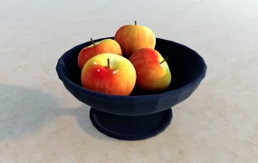 Apples In Fruit Bowl