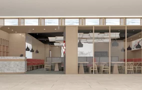 Small Restaurant Interior Design