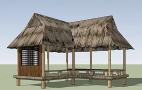 Stilt Thatched Pavilion