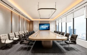 Modern Corporate Boardroom