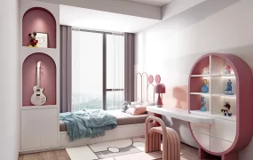 Small Space Girls Bedroom Ideas