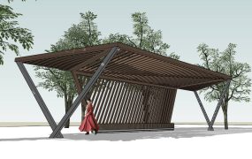 Pergola Seating Area