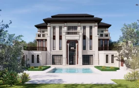 Modern Chinese Luxury Mansion