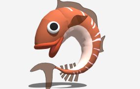 Clown Fish Sculpture