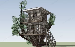 2 Story Treehouse