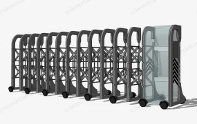 Motorized Retractable Gate