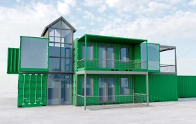 2 Story Container House