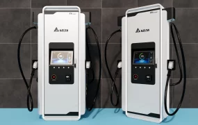 Modern EV Charging Stations