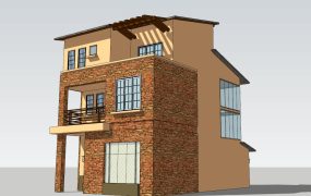 3 Story House with Garage