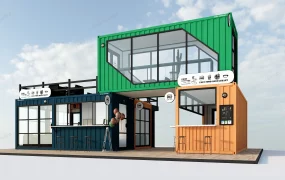 Fast Food Shipping Container