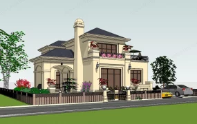 2 Story Traditional House