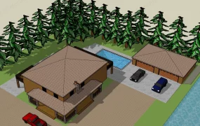 Rustic Country House