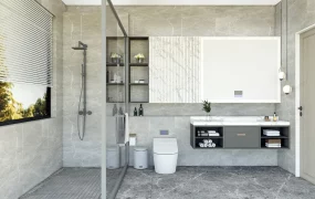 Modern Small Bathroom Remodel