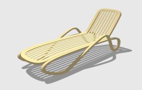Patio Chaise Sun Lounger