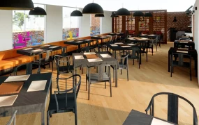 Farmhouse Style Restaurant Design