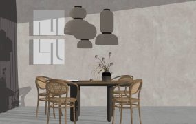 Casual Dining Room Set