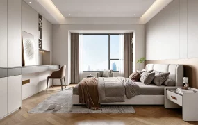 Chic Beige Bedroom