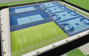 Multi Sport Court Design