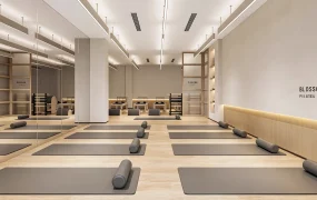 Modern Minimalist Yoga & Pilates Studio