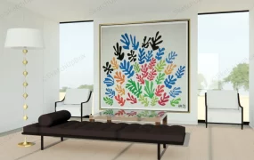 Modern Office Reception Room