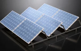 Flat Roof Solar Panel Array
