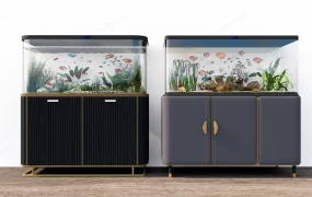 2 Fish Tank With Stand