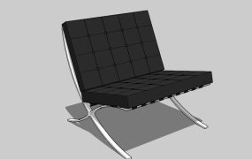 Black Barcelona Chair