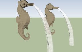 Seahorse Fountain