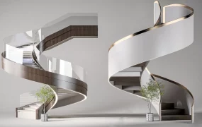 Modern Spiral Staircase